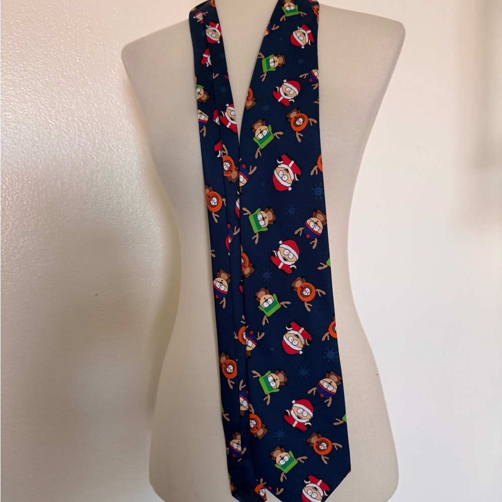 Men's Tie South Park Neck Tie Cartoons Fun & Quirky Comedy Central Christmas